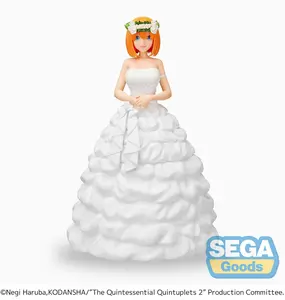 SEGA - 2 SPM Figure "Yotsuba Nakano" Bride Ver. - The Quintessential Quintuplets Prize Figure