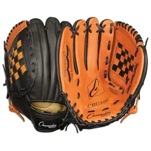 Champion Sports  12 in. Baseball or Softball Fielders Glove - Worn on Right Hand