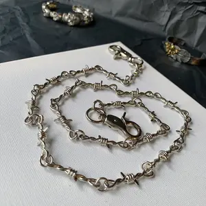 Punk cold metal dark style hardcore hip-hop disco pants chain body chain waist chain