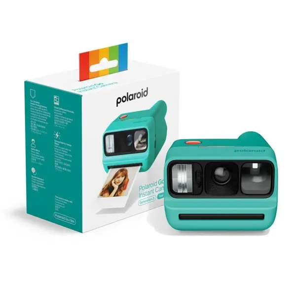 Polaroid Go Generation 3 - Mini Instant Camera - Teal (9194)