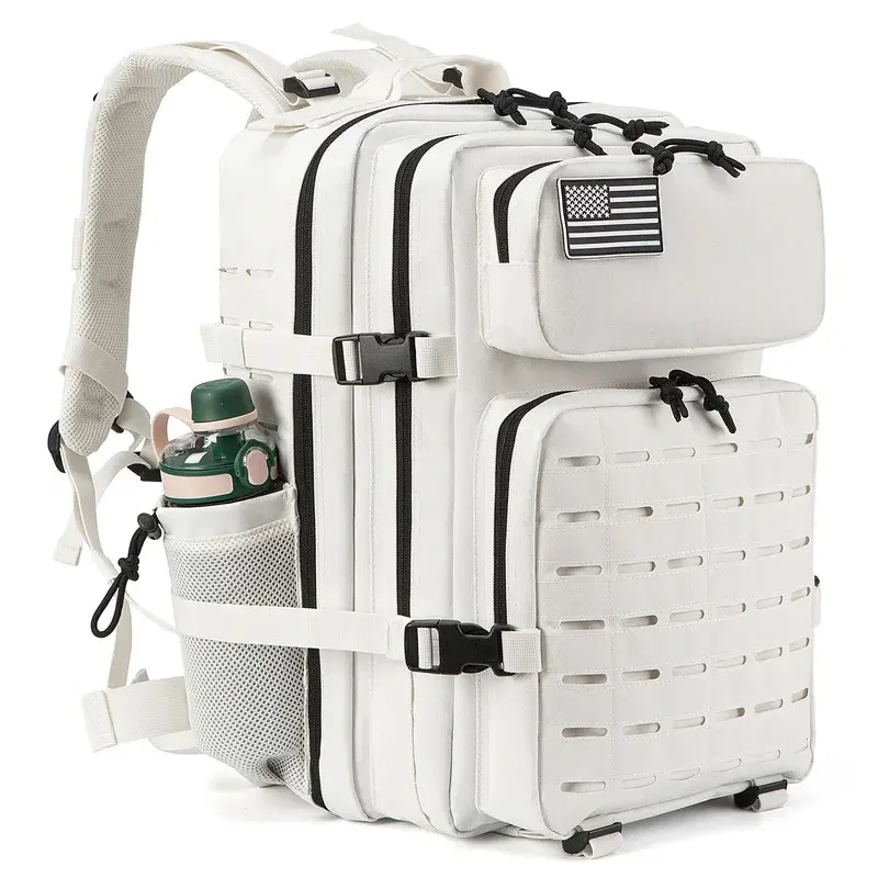 45L Hiking Backpack with Water Bottle Holder for Camping, Outdoor