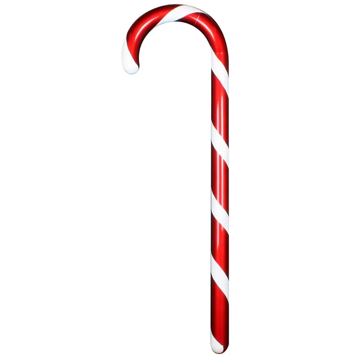 212 MAIN 48 in. Shatterproof Plastic Red Candy Cane & White Glitter Ornament Kit, Christmas Home Festive Decoration for Home Supplies, Party Decor