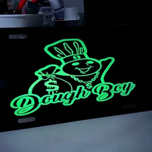 Dough Boy/ Dough Girl License Plate - License  Plate
