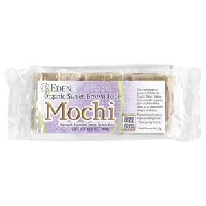 Eden Foods Organic Sweet Brown Rice Mochi, 10.5 oz (300 g)