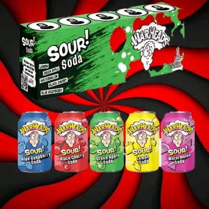 Warheads Soda 5 pack