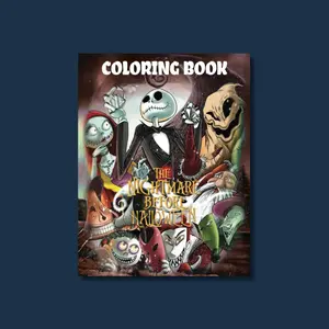 Horror Coloring Book, Paperback for Children's Literature & Art Enthusiasts