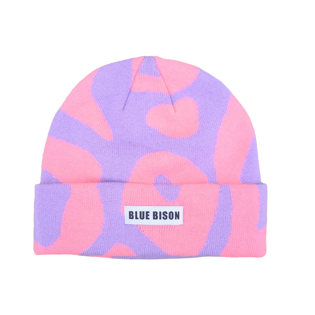Lava Lamp Beanie, Cotton Candy Lava Lamp Beanie, Cotton Candy