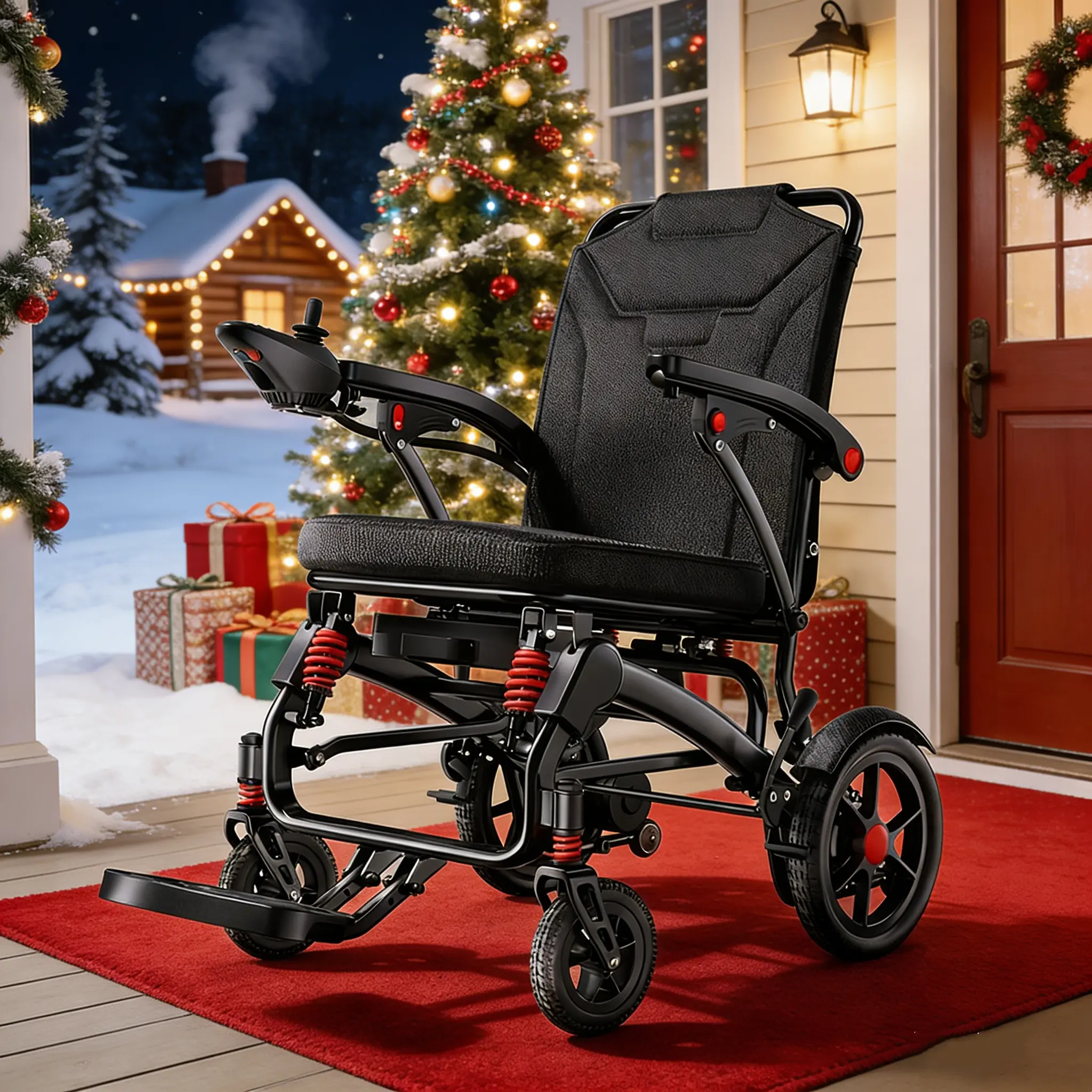 Folding Commuter Scooter - 39lb Lightweight Foldable Electric Scooter with 250W Dual Motor, 5-Speed Adjustment, Hand Release Stop, Left/Right Hand Switch, Foldable Size for Elderly Users (Christmas Gifts, Black Friday Limited-Time Specials)