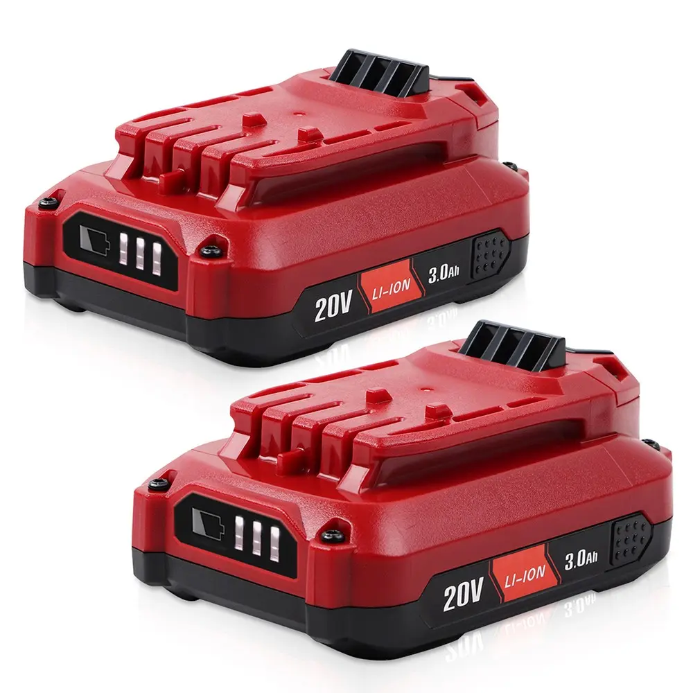 high quality  2PACK For Craftsman V20 20 Volt MAX 3Ah Lithium Battery CMCB204 CMCB202 CMCB201