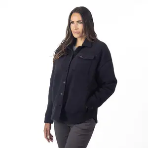 KLIM DARBY CANYON FLEECE SHIRT JACKET - BLACK