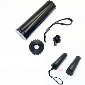 6 Inch Aluminum Alloy Storage Tube, Outdoor Travel Airtight Seal Container, Moisture-proof Fishing Storage Tube, Sealed Tube for Outdoor Camping, Camping Gear