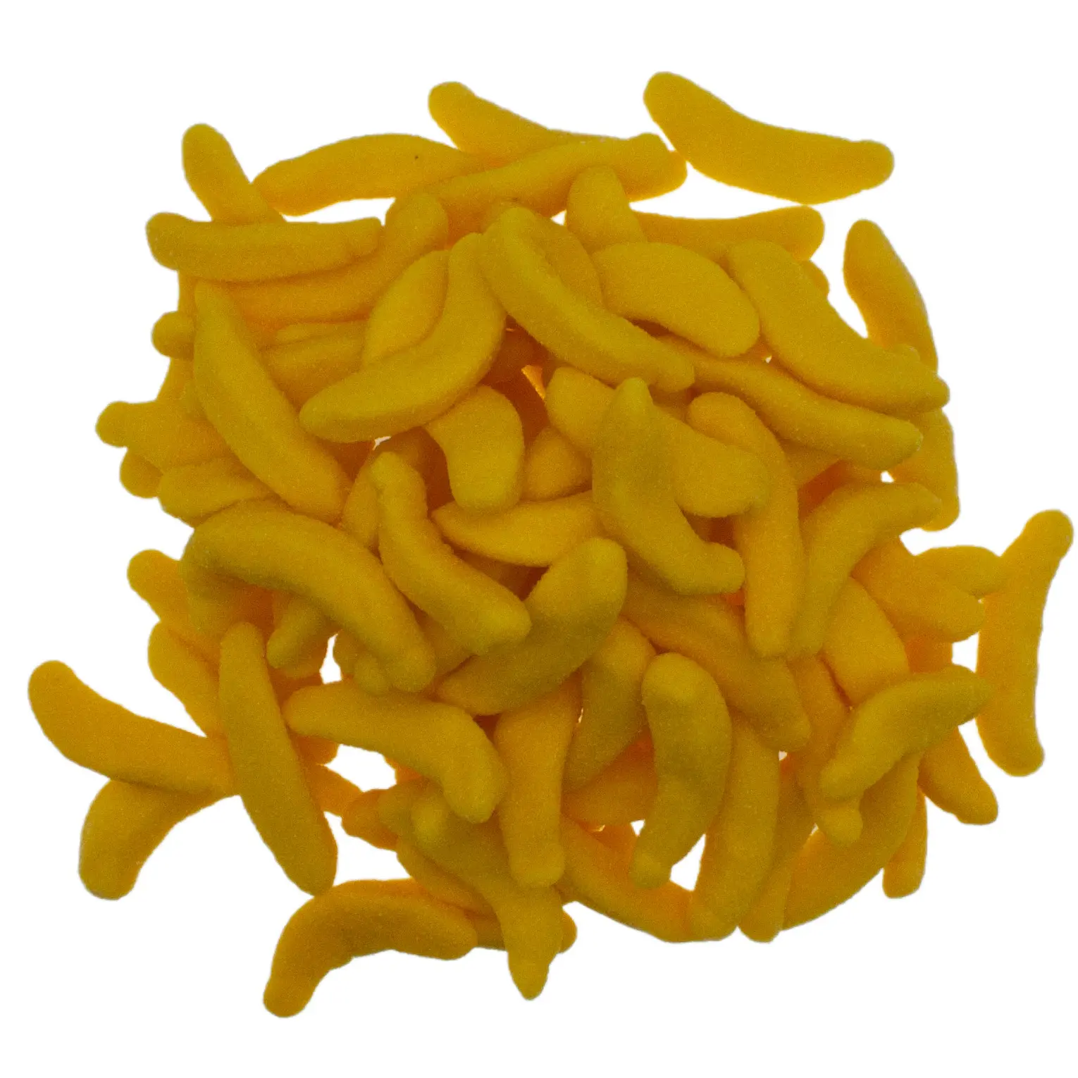 King of Sweets 1lb Large Yellow Gummy Bananas