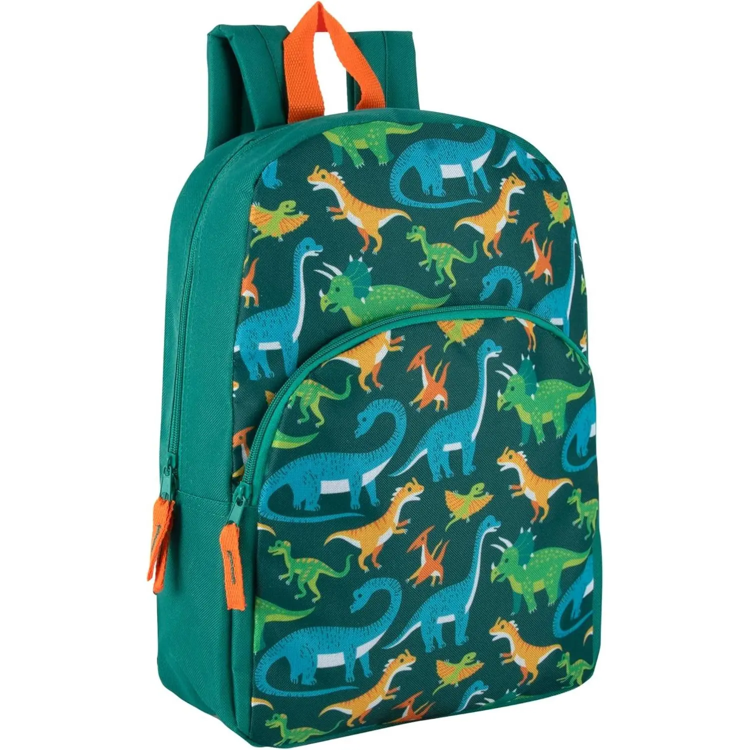 Trail maker 15 Inch Kids Backpacks for Boys & Girls | Preschool, Kindergarten, Elementary School Backpacks with Adjustable, Padded Straps (Prehistoric Pals)