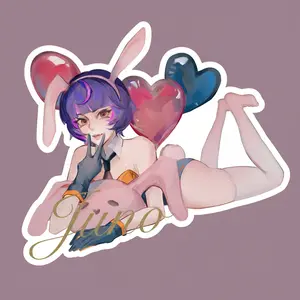 Cute Horror Timepiece – Dokiwatch Style Sticker