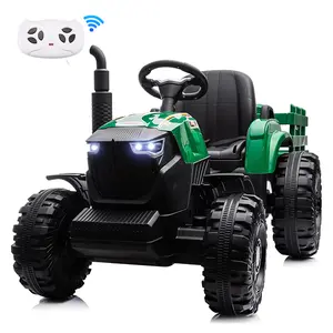 Hikiddo 24V 9Ah Ride on Toy for Big Kids, Kids Electric Vehicles Ride On Tractor Car for Ages 3-8 with Remote Control, 400W Motor