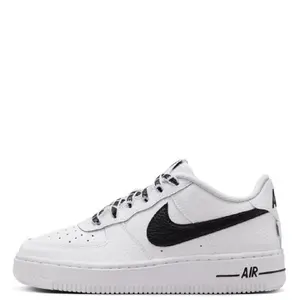 Youth Nike Air Force 1 Low Js White/Black (IR0270 100) (GS)