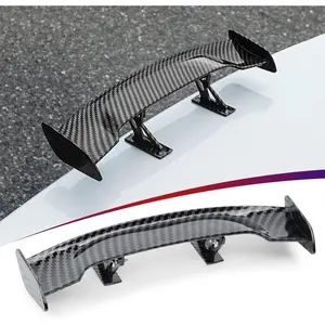 Mini Carbon Fiber Real Tail Spoiler Wing Universal Auto Exterior Accessories for All Cars