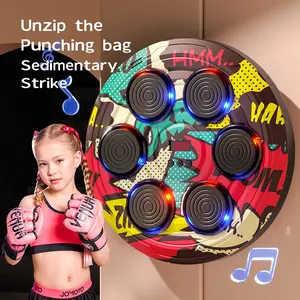 Music Boxing Machine Set, Multiple Modes, Wall-Mounted Home Fitness Gear, Suitable for Adults & Kids, Perfect Gift for Christmas & Halloween