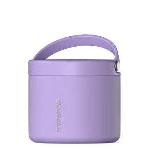 Hydrapeak 18oz Foodie Stainless Steel Vacuum Insulated Thermos Food Jar | Thermos for Hot and Cold Food, Wide Mouth Leak-Proof, 10 Hours Hot / 16 Hours Cold