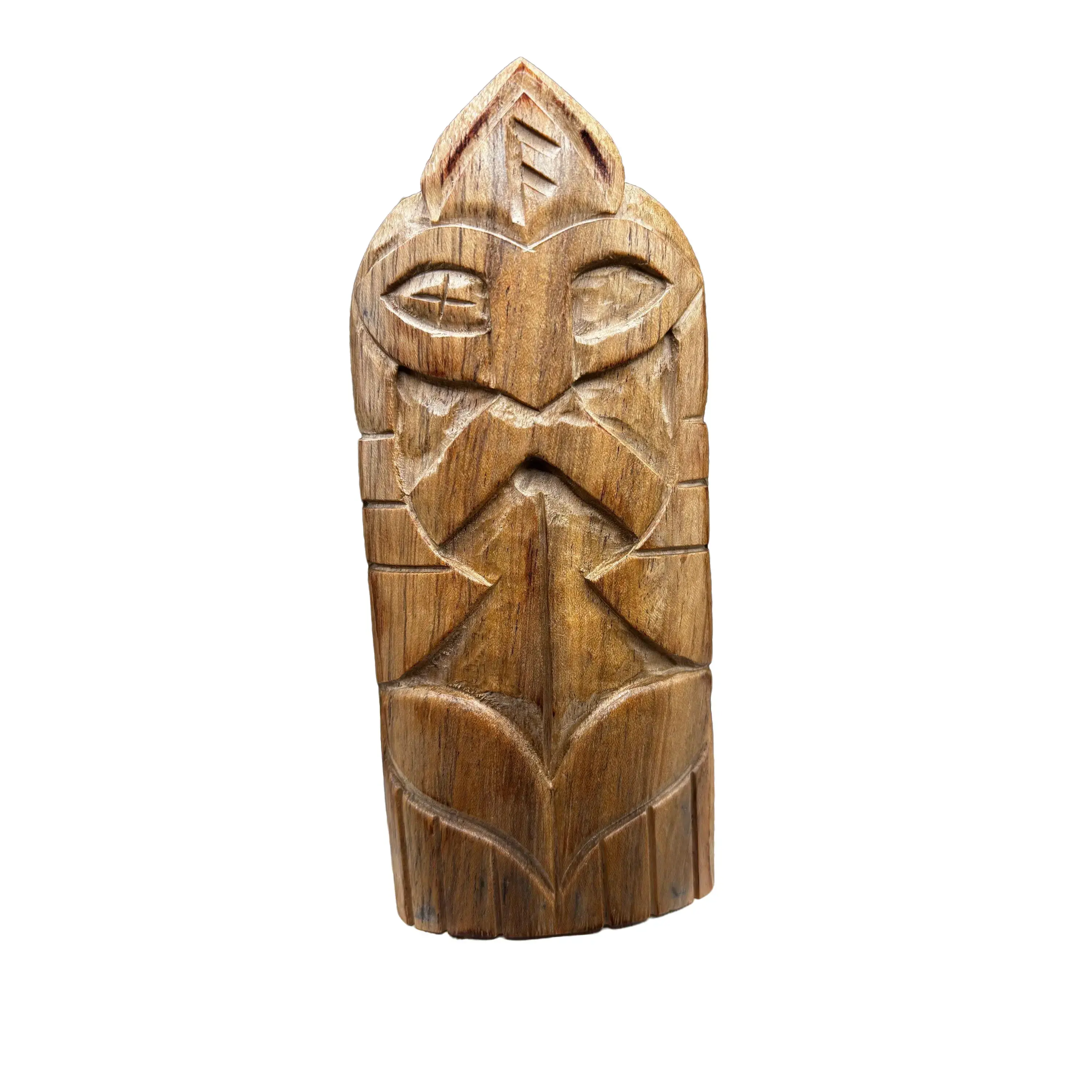 Wooden Norse God Altar Statue