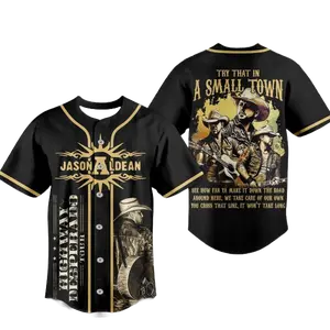 Jason Aldean Try That In A Small Town Baseball Jersey, Gift for Fans