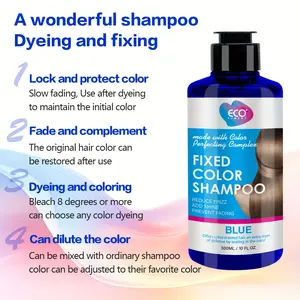 300ml Fixed Color Depositing Shampoo - Color Refresher, Hair Dye Shampoo, Easy To Use At Home, Perfect for Outdoor Events, Birthday Parties, Music Festivals, Halloween, Christmas DIY Hair Colors