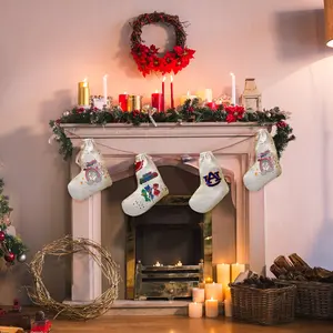 Christmas Stockings, Christmas Socks, Home Decorations Holiday Stocking, Housewarming Gift, Holiday Wall Decor, Christmas Gift