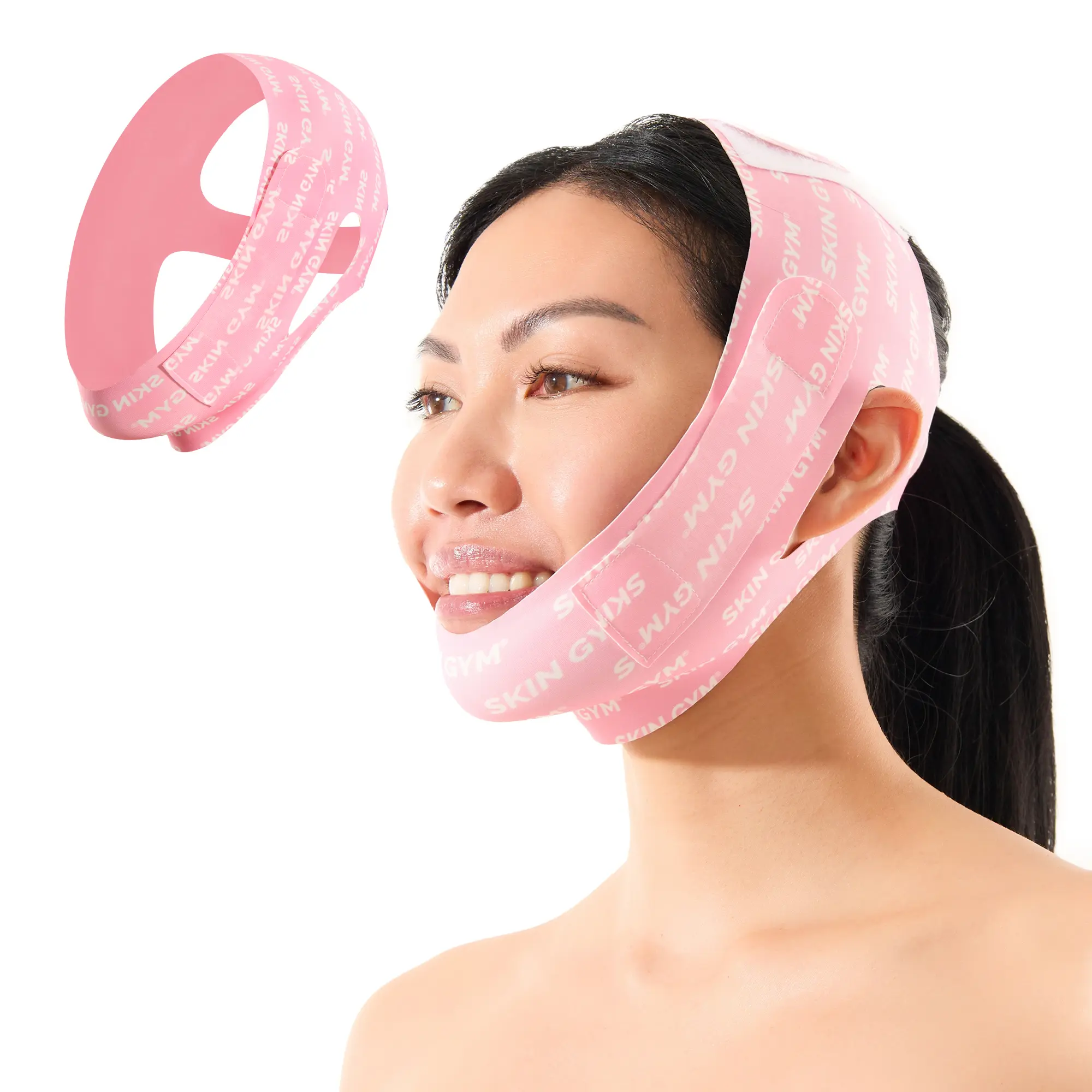 Skin Gym Morning Shed Adjustable Lifting Face Strap, Selfcare for Sculpting, De-puffing & Lifting Face Belts