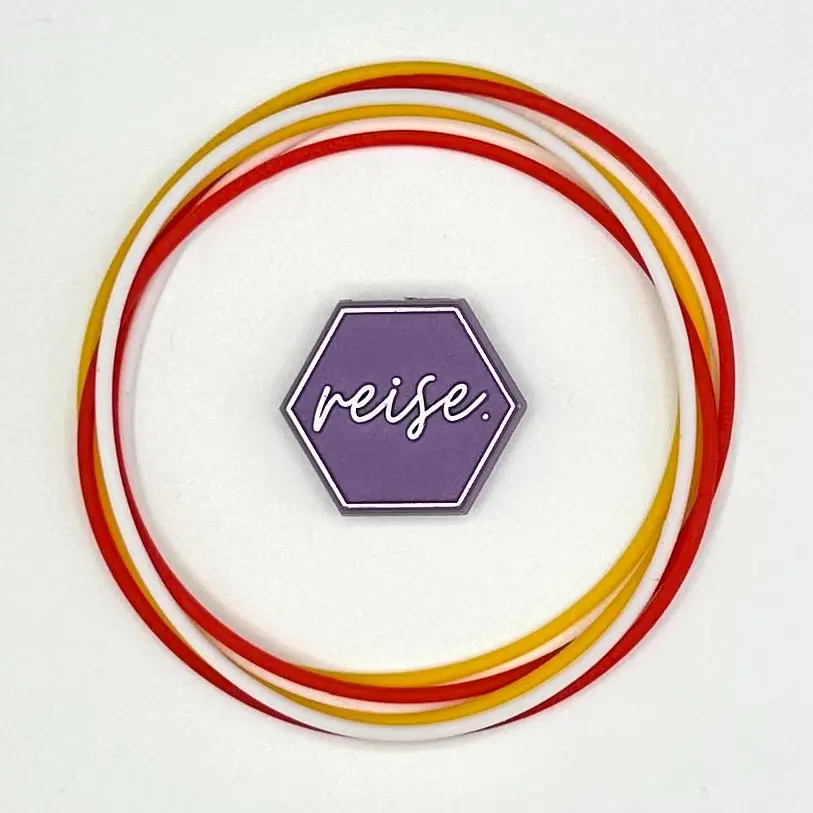 "Karma is the Guy on the Chiefs" / Silicone Stacking Bracelets / reise. Specialty Stack