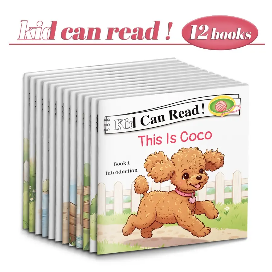 Kids Books | Fun, Easy-to-Read, Early Reader Books, Learning Books, and Educational Books for Young Readers, Books for Toddlers, My First Library Book Set, Childrens Books