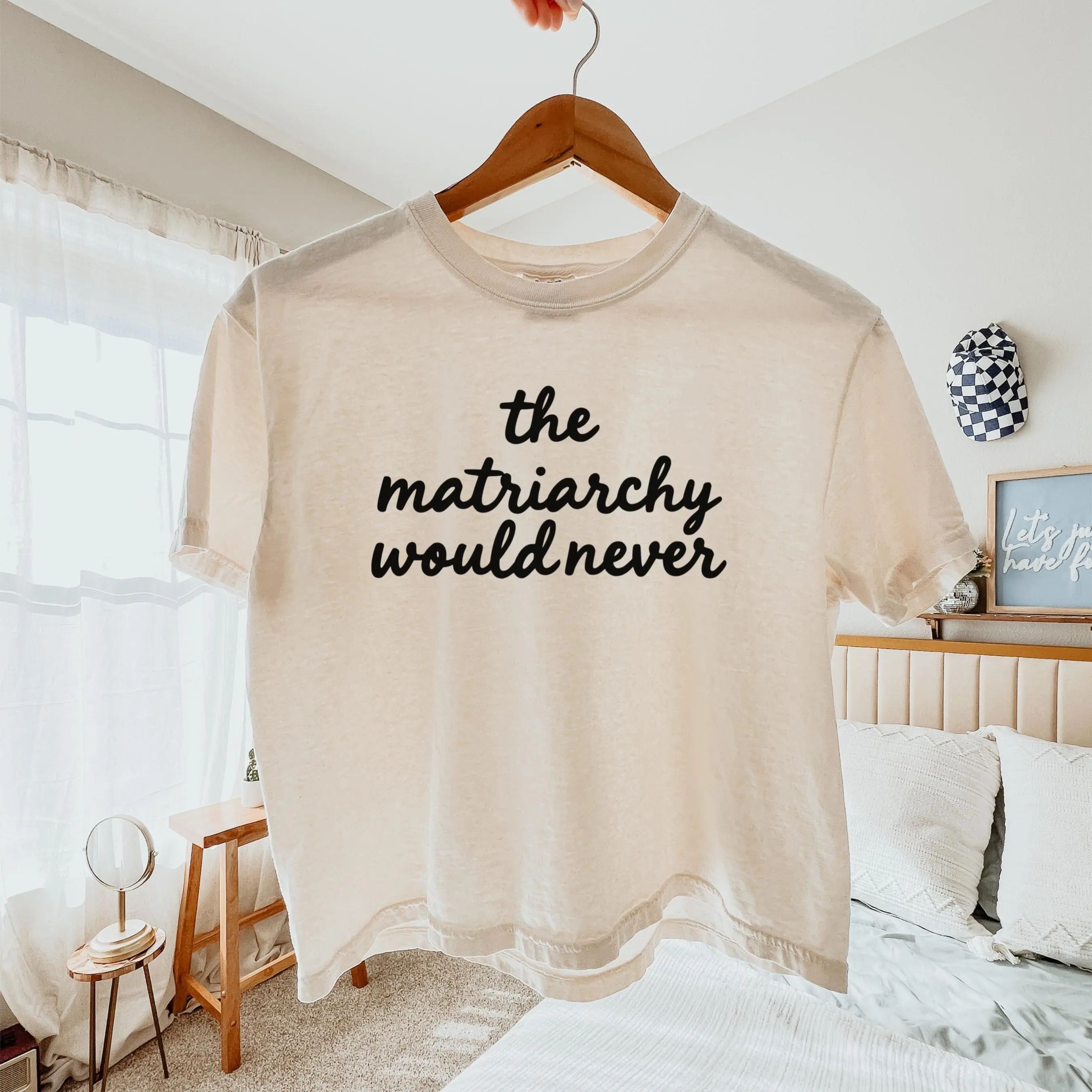 Minimalist Matriarchy Crop Top Feminist Tee Women Simple Empowerment Shirt Womens Rights Shirt Boxy Crop Top