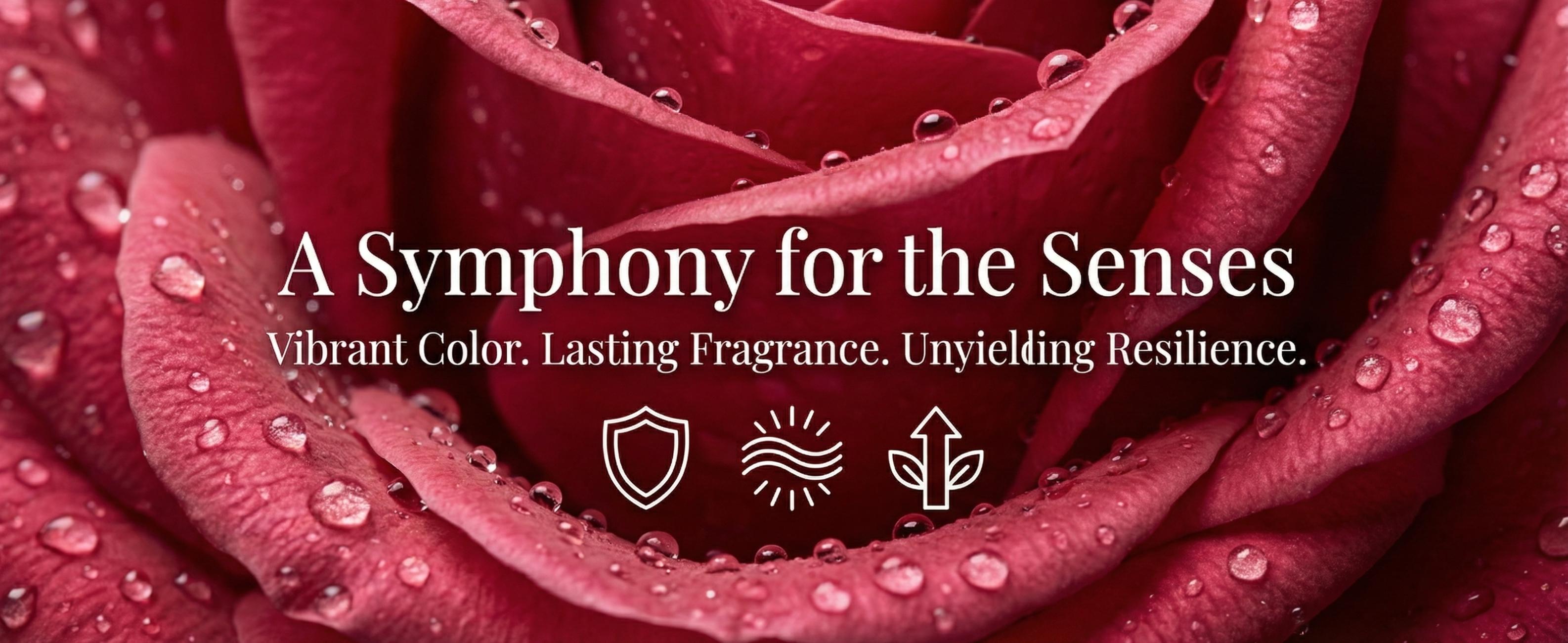 Live Rose Plant Seedling – Fragrant Flowering Rose Bush for Outdoor Garden & Yard – Easy to Grow Perennial Landscaping Plant, Vibrant Blooms for Patio, Lawn & Garden Decor