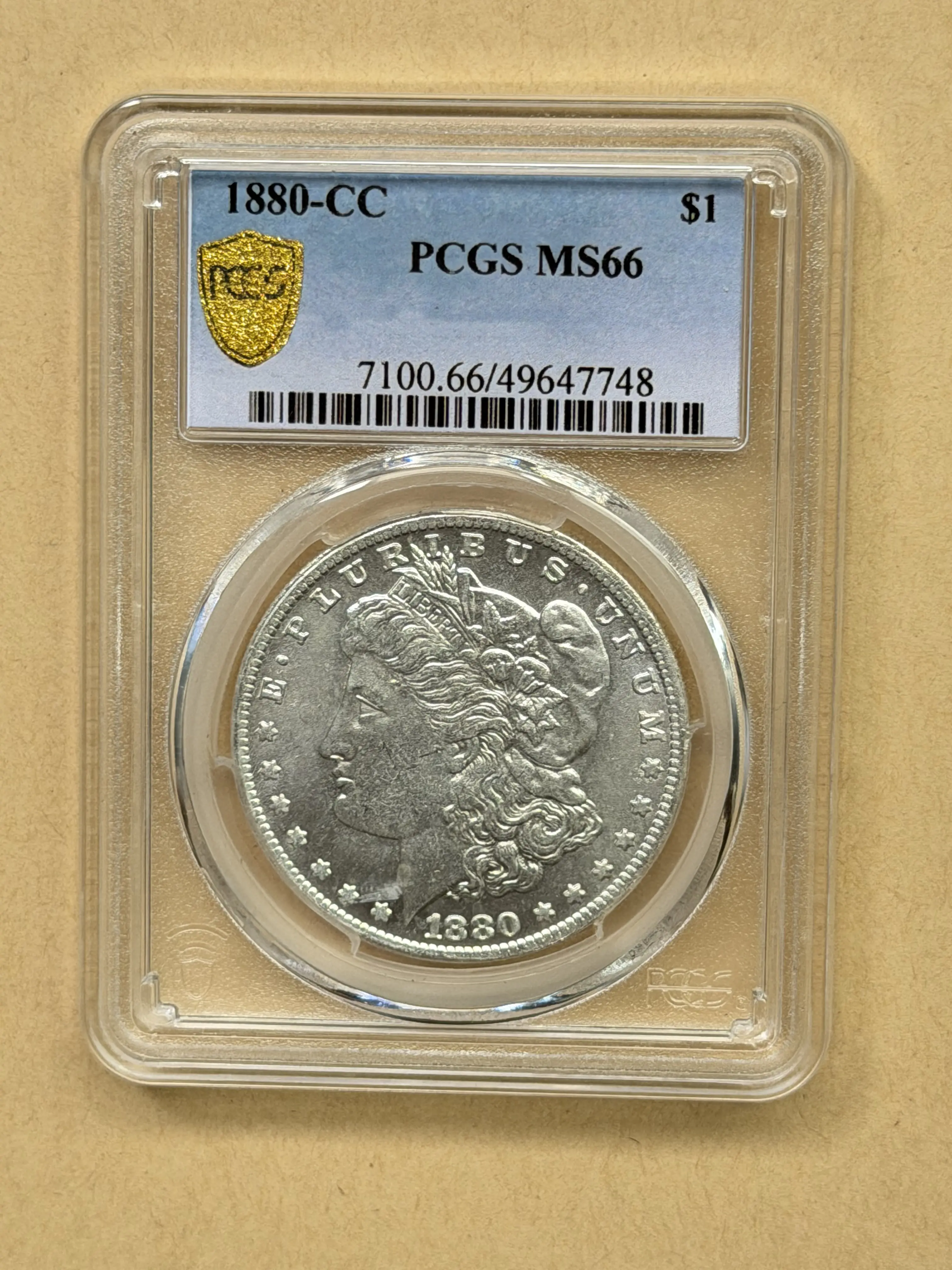 1878-CC through 1892-CC Carson City Mint Morgan Silver Dollars (PCGS Graded) — Rare key-date coins in original PCGS holders.