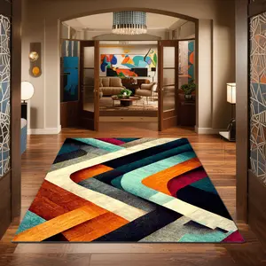 Soft and comfortable printed carpet, home decorative carpet, large living room carpet, sofa cushion, entrance mat, coffee table mat, bedroom carpet, bedside rug, suitable for various scenarios such as shopping malls, cafes,merry Christmas、let it snow