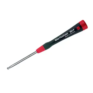 Wiha Tools 26473 PicoFinish Precision Ball End Hex Screwdriver, 7/64" x 60 mm