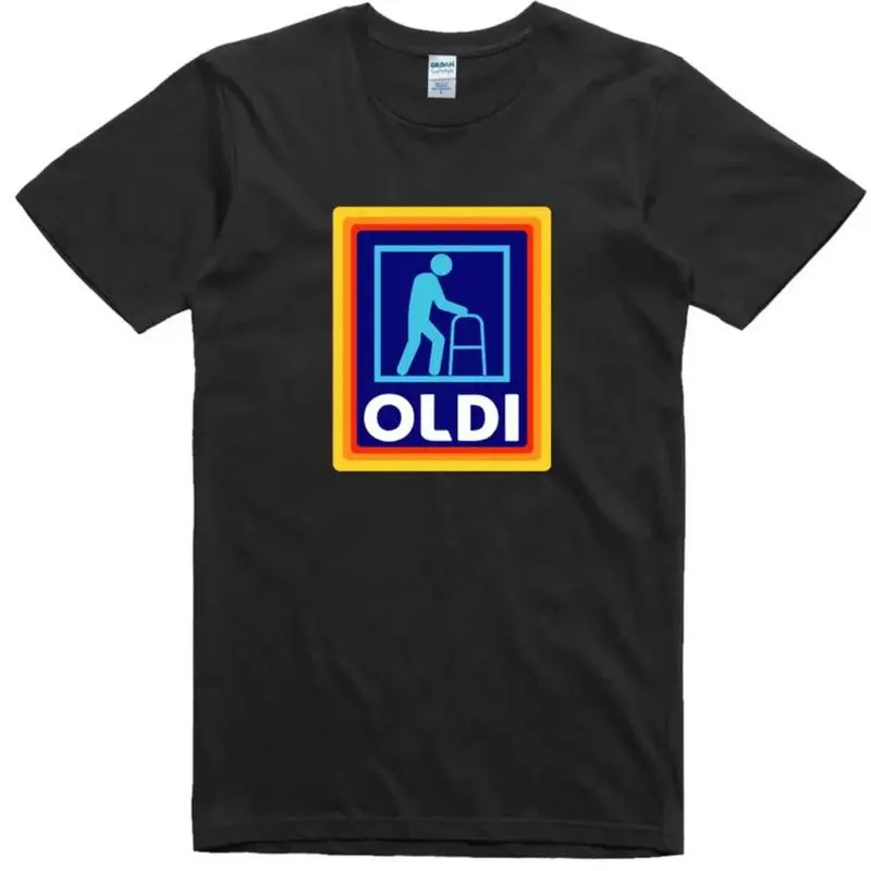 Men's Funny Parody Logo Cotton T-Shirt - Sweatshirt, Short-Sleeve Fashion Streetwear Apparel Top, Regular Fit Digital Print, Customizable, Cold Wash, No Bleach/Iron on Design, Novelty Dad Gift, Sohochic