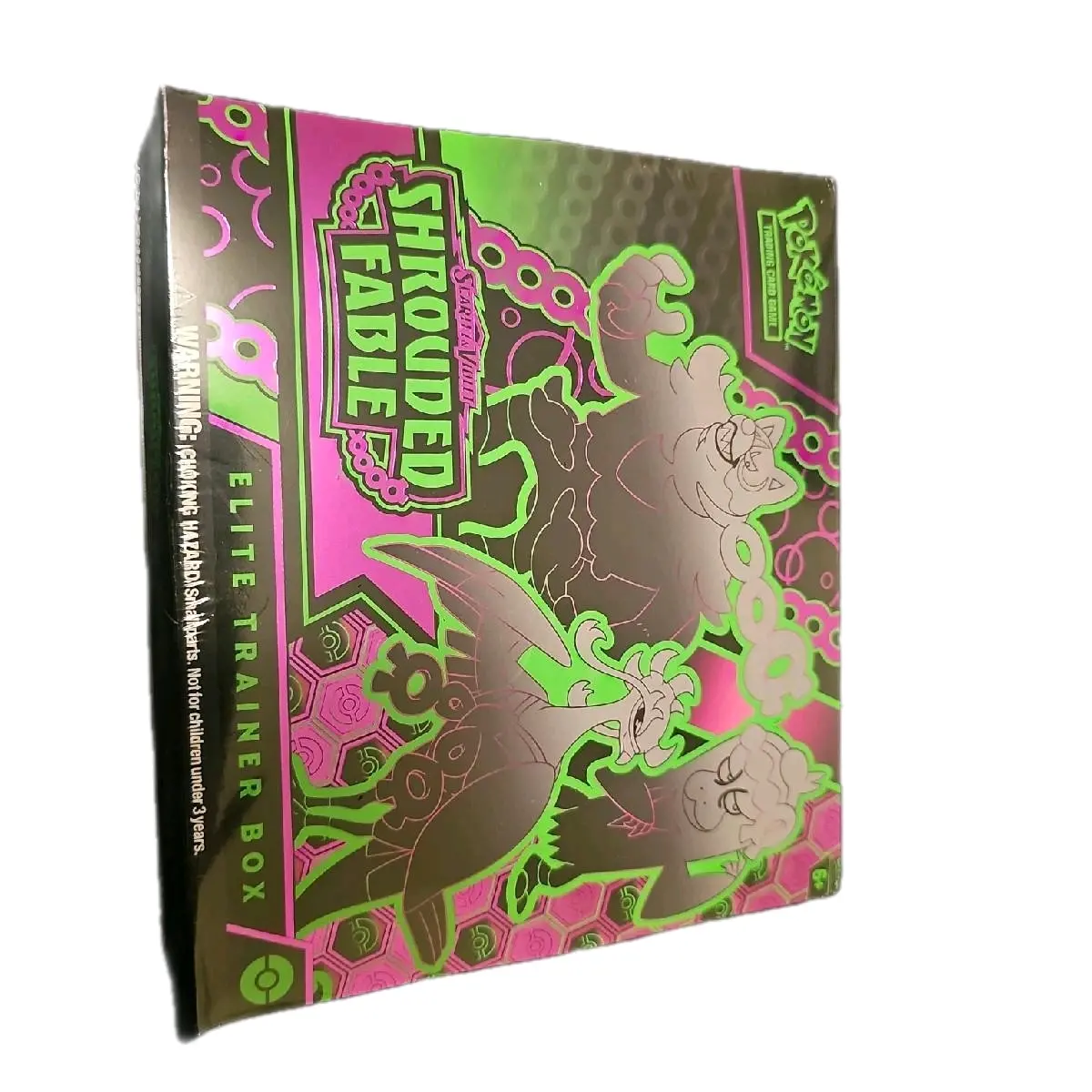 Pokémon Scarlet & Violet Shrouded Fable Elite Trainer Box - Factory Sealed with 9 Booster Packs, 65 Card Sleeves, 45 Energy Cards & More pokemon trading
