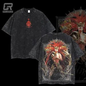 Vintage Malenia Shirt - Blade of Miquella Elden Ring Collection Game  Washed Tee Game Acid Washed Lightweight TSHIRT, Gift For Game Fan