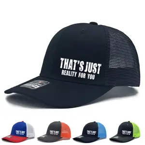 Multi-Color "That's Just Reality for You" Trucker Hat - Outdoor Sun Protection Cap
