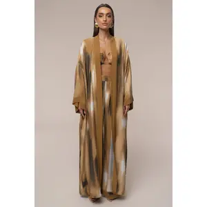 Brown Desert Oasis Duster