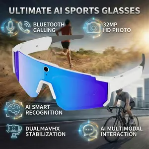 2026 Wireless Smart Glasses with 8mp Camera, HD Video Recording, Ai Voice Translation, Polarized Lenses, Smart Audio Glasses, Ideal for Sports, Multifunctional Smart Glasses