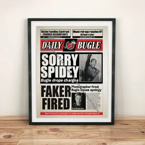 Daily S-M Movie Sorry Spidey S-M Wall Art Poster Vintage