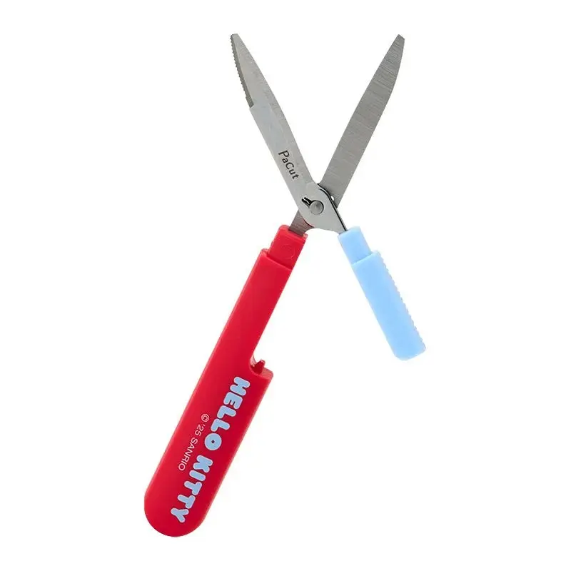 Hello Kitty Gingham Portable Compact Scissors, Hand Tool for Precise Cutting Tasks Hello Kitty Gingham Portable Compact Scissors, Hand Tool for Precise Cutting Tasks