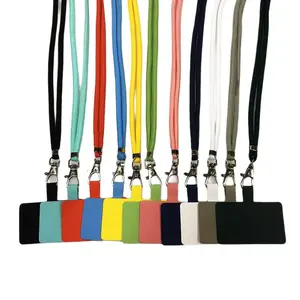 Universal Adjustable Phone Lanyard Detachable Neck Cord For Mobile Key Lanyard Colorful Neck Strap Pendant With Card Accessories
