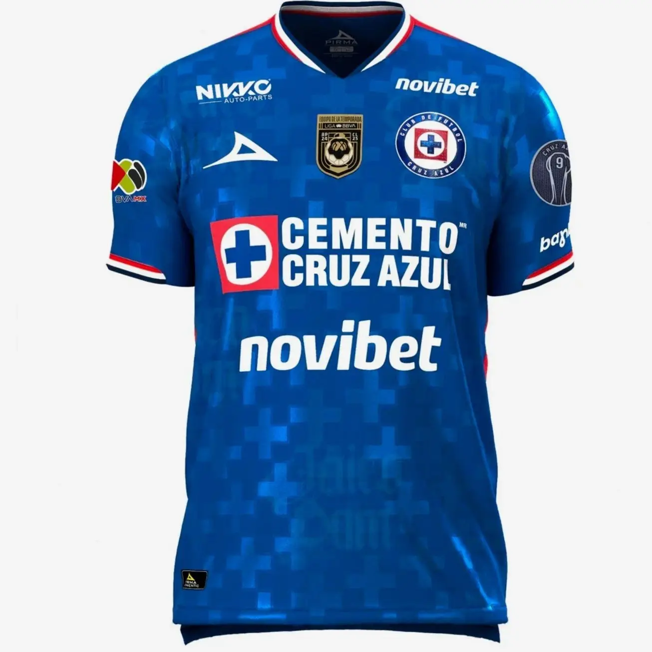 Cruz Azul 2026 Home Soccer Jersey | Blue Liga MX Football Shirt | Mexico Soccer Fan Apparel | Unisex Game Day Gift