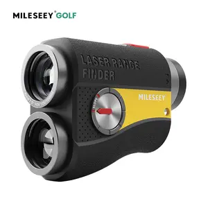 Mileseey Premium Compact Golf Rangefinder - Golf Accessories with Dual LCD Display for Golfers