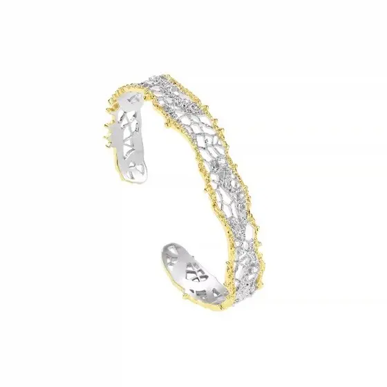 Silver trim gold, slim