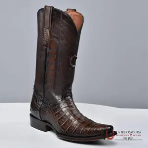 CUADRA BOOT FUSCUS LOMO BELLY ATLANTIC STRAW POINT TOE CU843