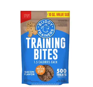 Trainers 10 Oz. Pouch of Training Bites Soft & Chewy Dog Treats Made with Bacon Flavor