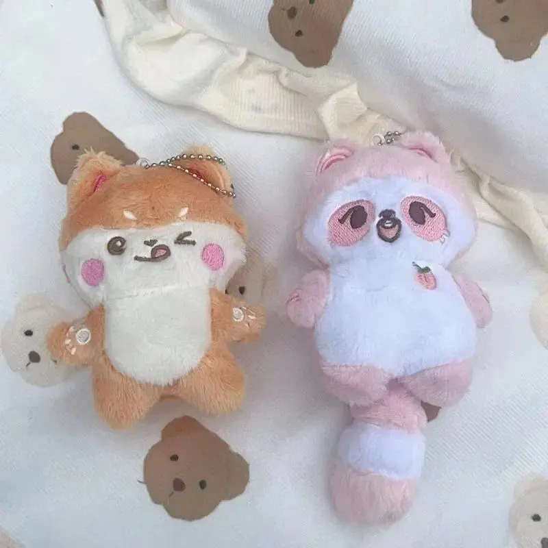 10cm Twice Plush Korean Super Star Plush Toys Cartoon Animal TWICE Momo Doll Keychain Pendant Keybuckle Children's gifts
